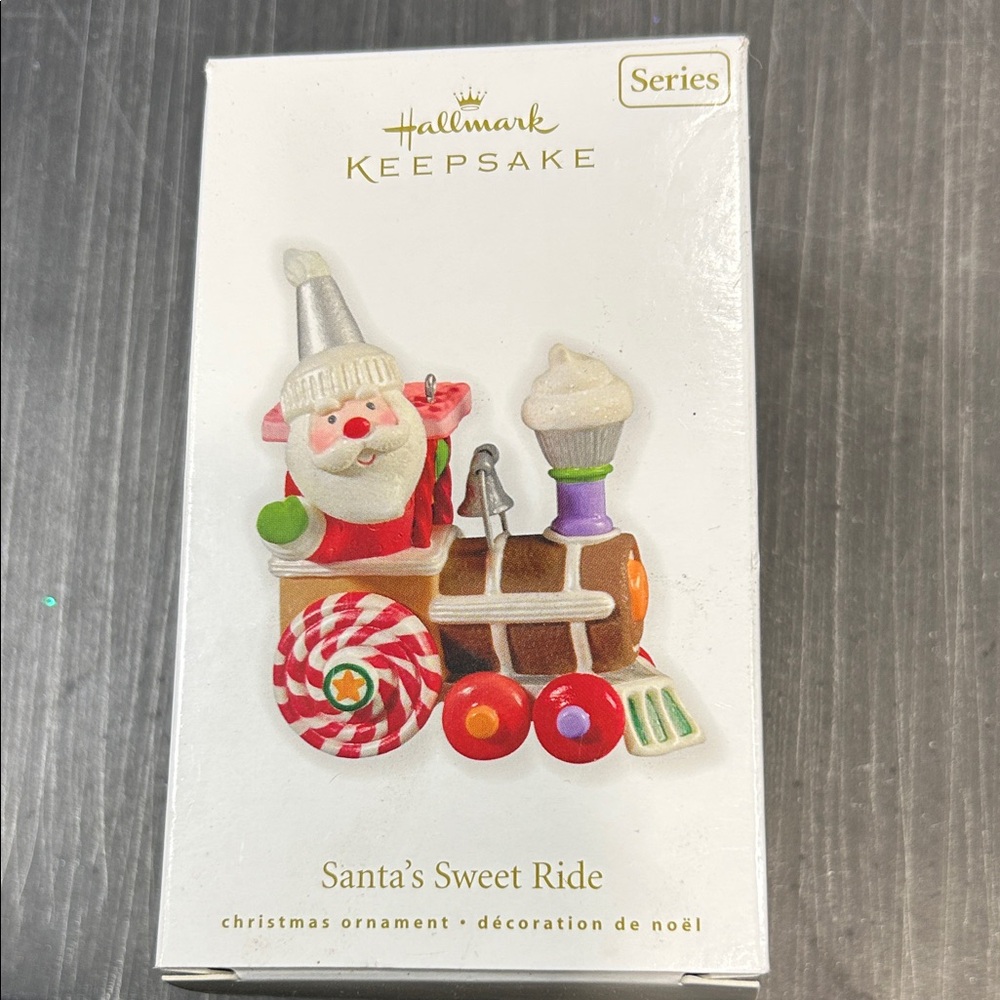 Hallmark Keepsake 2010 Santa's Candy Train Ornament 4th in series